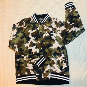 Camo Wind blazer
